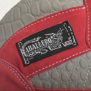 Vans Caballero hi top skate kick shoes vtg